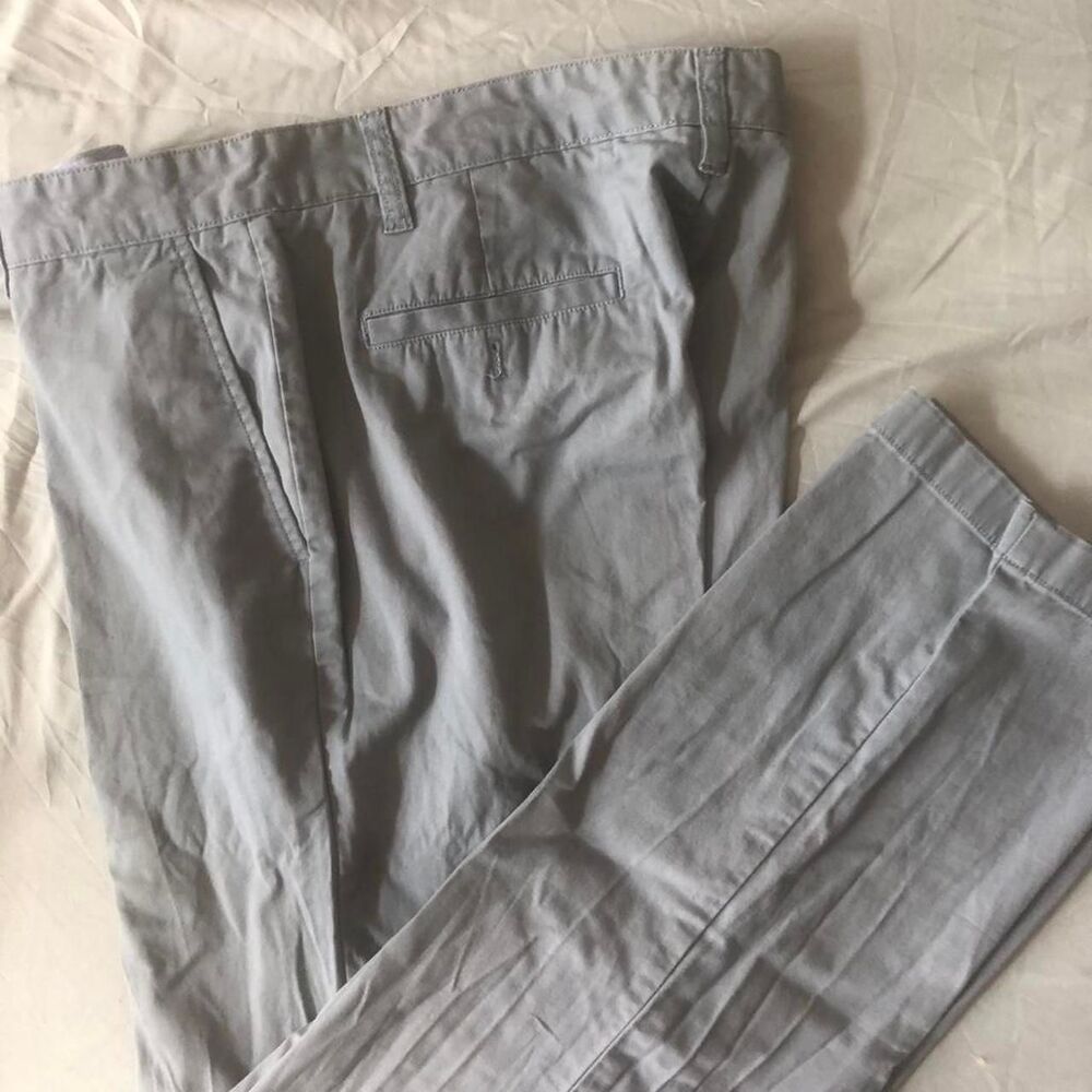 nautica gray blue chino pants 623d